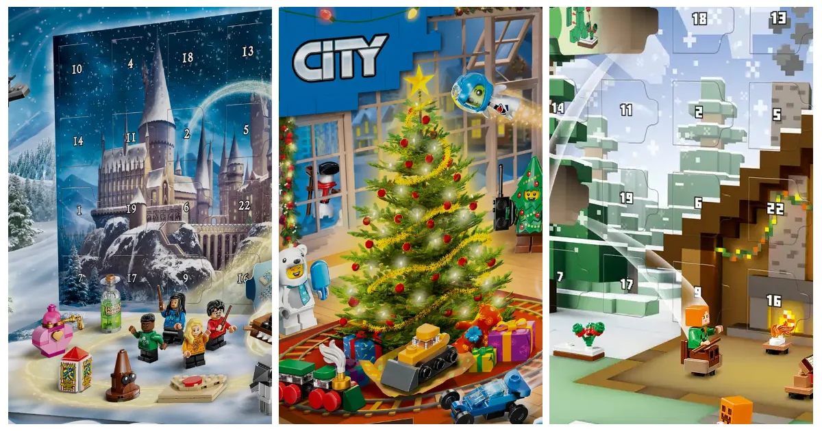 LEGO adventskalenders voor jongens